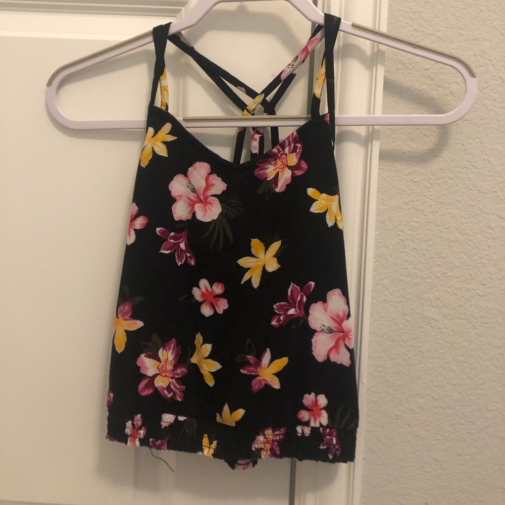 Flowery tank top